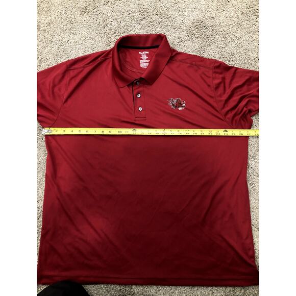 South Carolina Gamecocks Men's Polo Shirt Size XXL - Picture 9 of 12